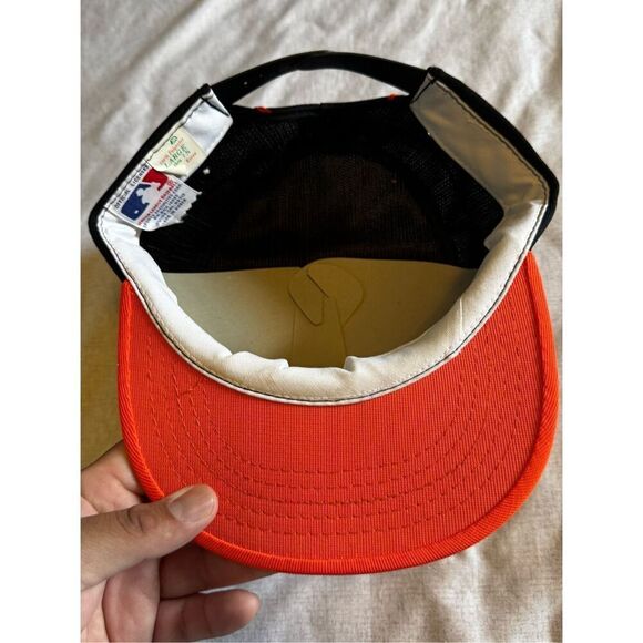 SF Giants Francisco Anniversary Vintage Sports Specialties Pill Box SnapBack - Picture 4 of 5